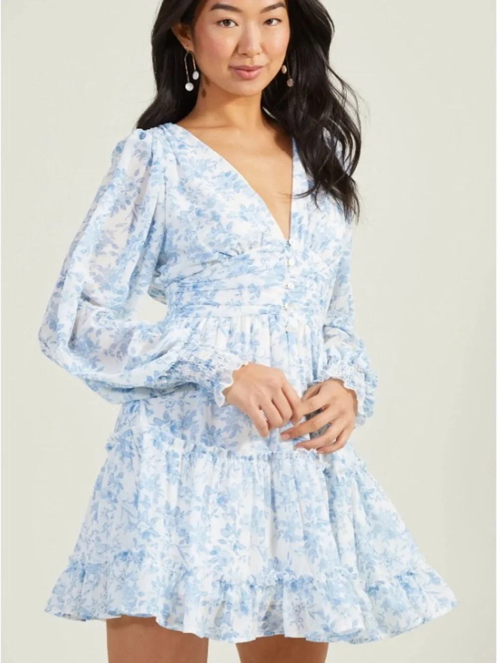 altard state blue dress Altar'd State Blakely Mini Dress at Hamilton Place in Chattanooga, TN
